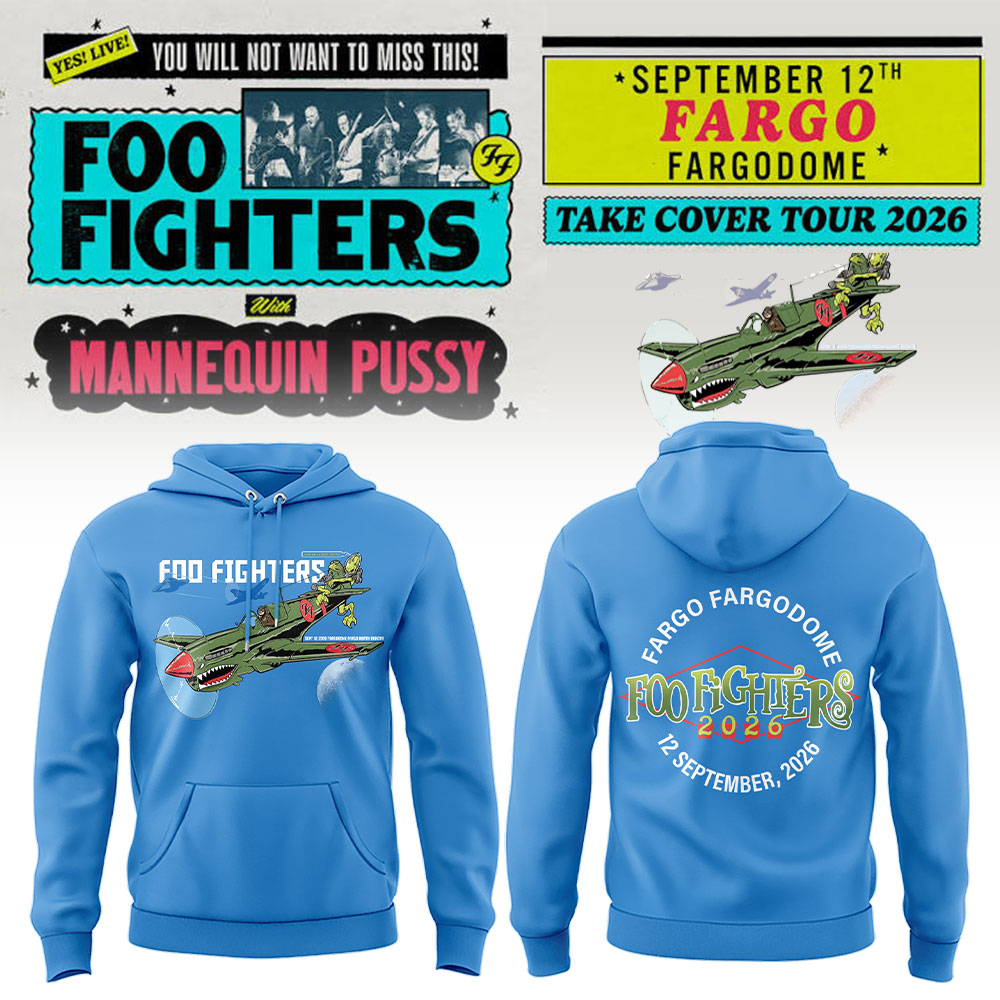 FF 🎸🎤 “Take Cover Tour 2026” at FARGODOME,ND Hoodie-LL260914004