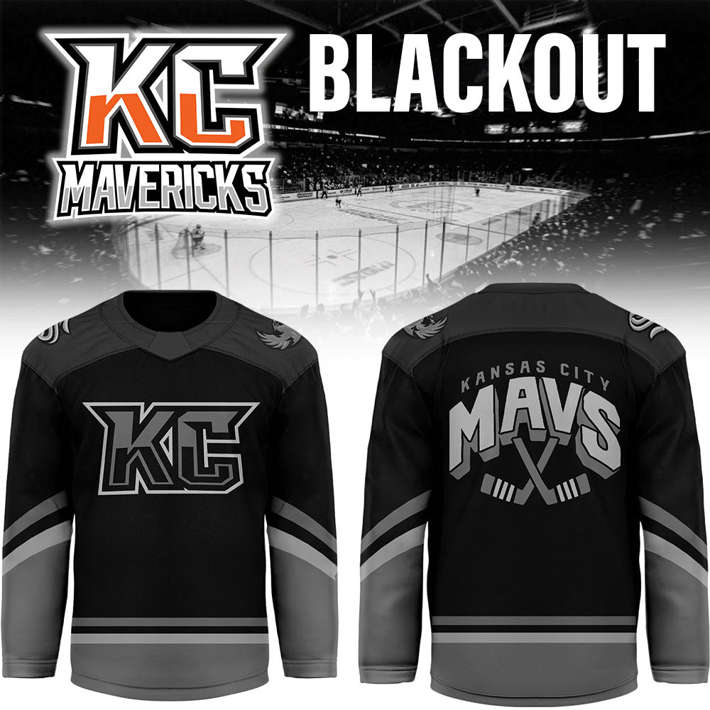 Limited Edition Mavericks “Blackout” Jersey-LL260915001