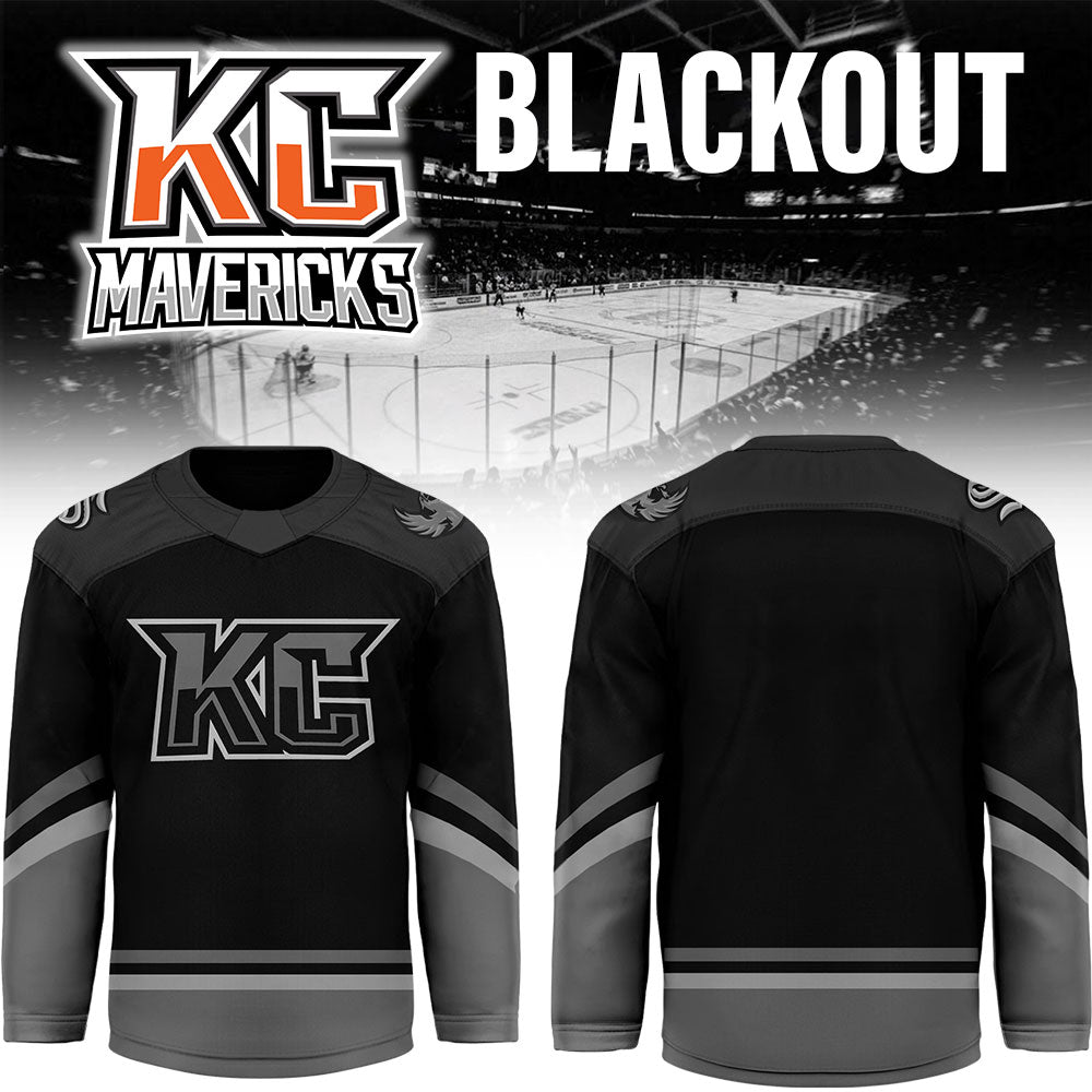 Limited Edition Mavericks “Blackout” Jersey-LL260915002