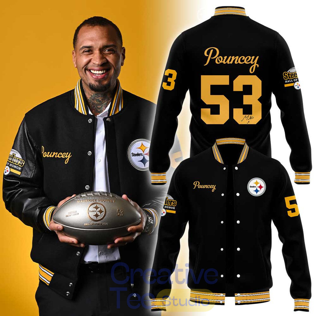 Maurkice Pouncey of The Pittsburgh Steelers Has Been Inducted Into The Hall of Honor Jacket