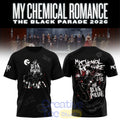 My Chemical Romance The Black Parade 2026 Skull Band T-Shirt