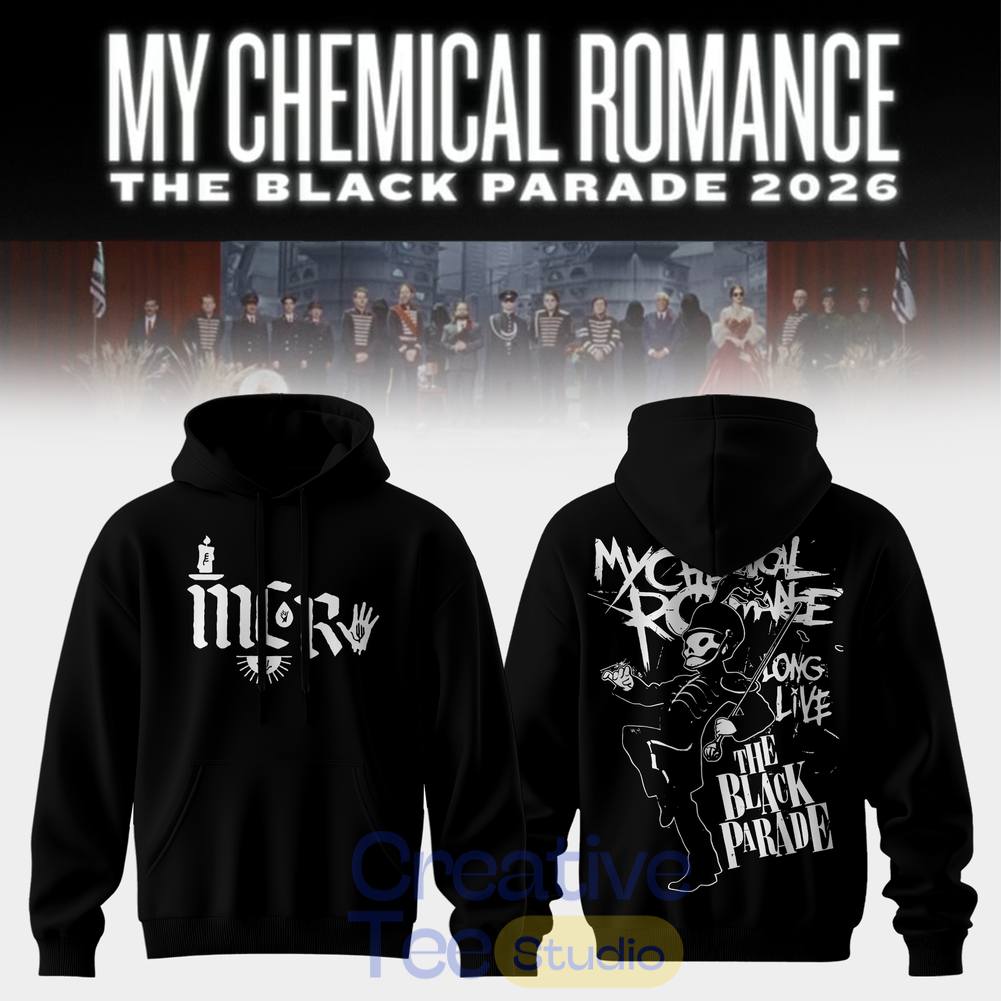 My Chemical Romance The Black Parade 2026 Tour Hoodie