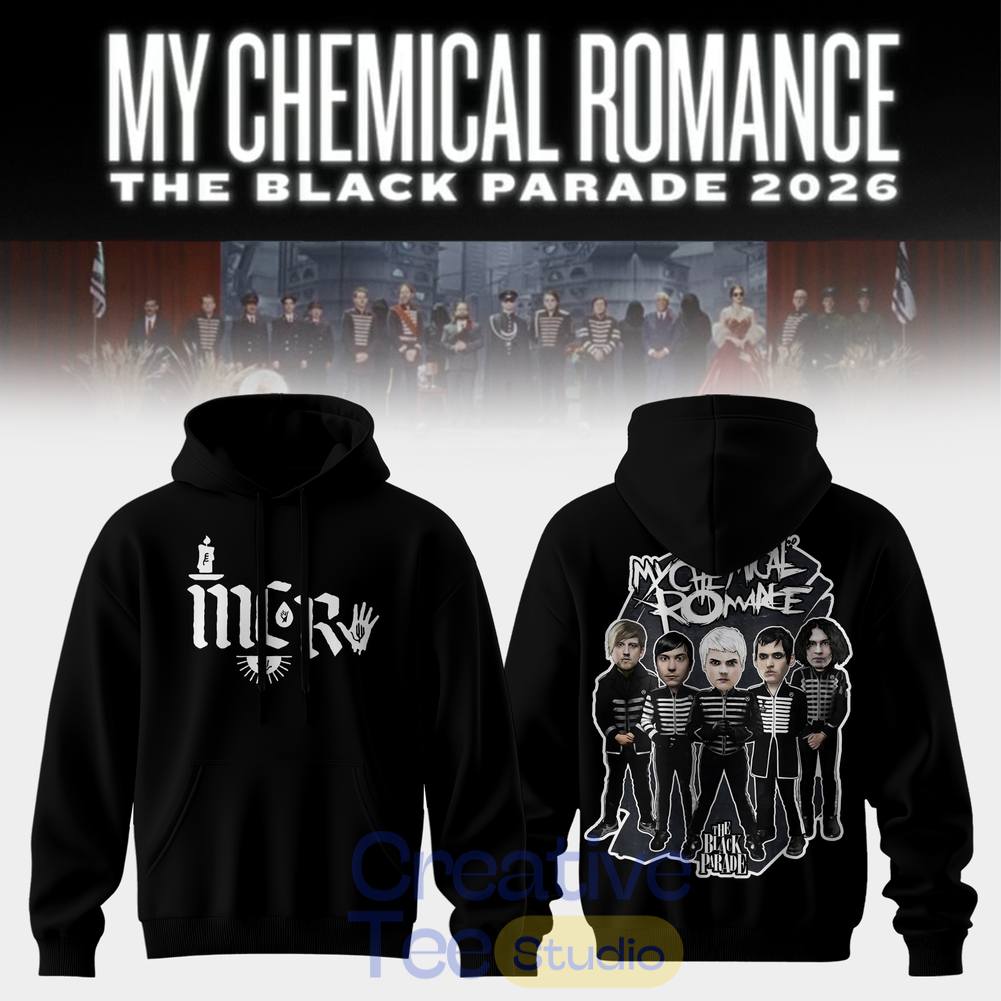 My Chemical Romance The Black Parade 2026 Tour Hoodie
