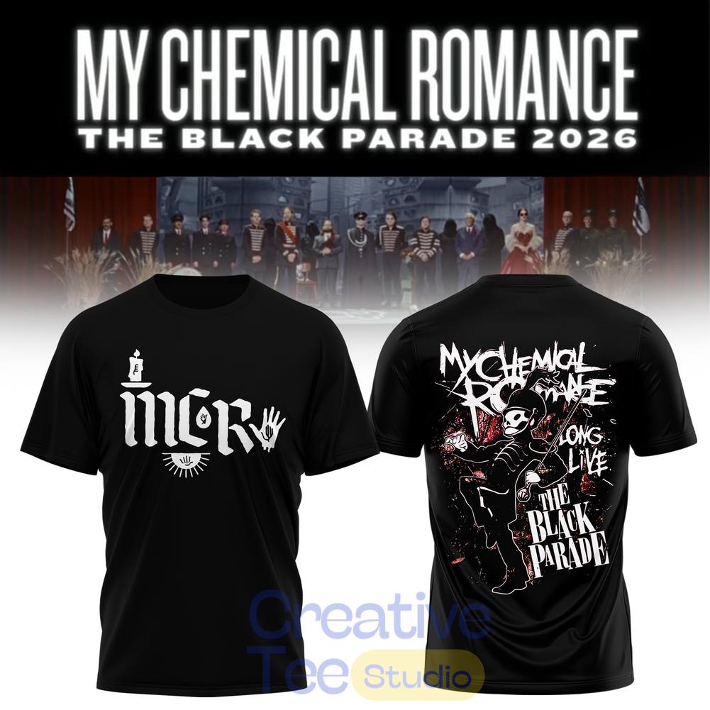 My Chemical Romance The Black Parade 2026 Tour T-Shirt