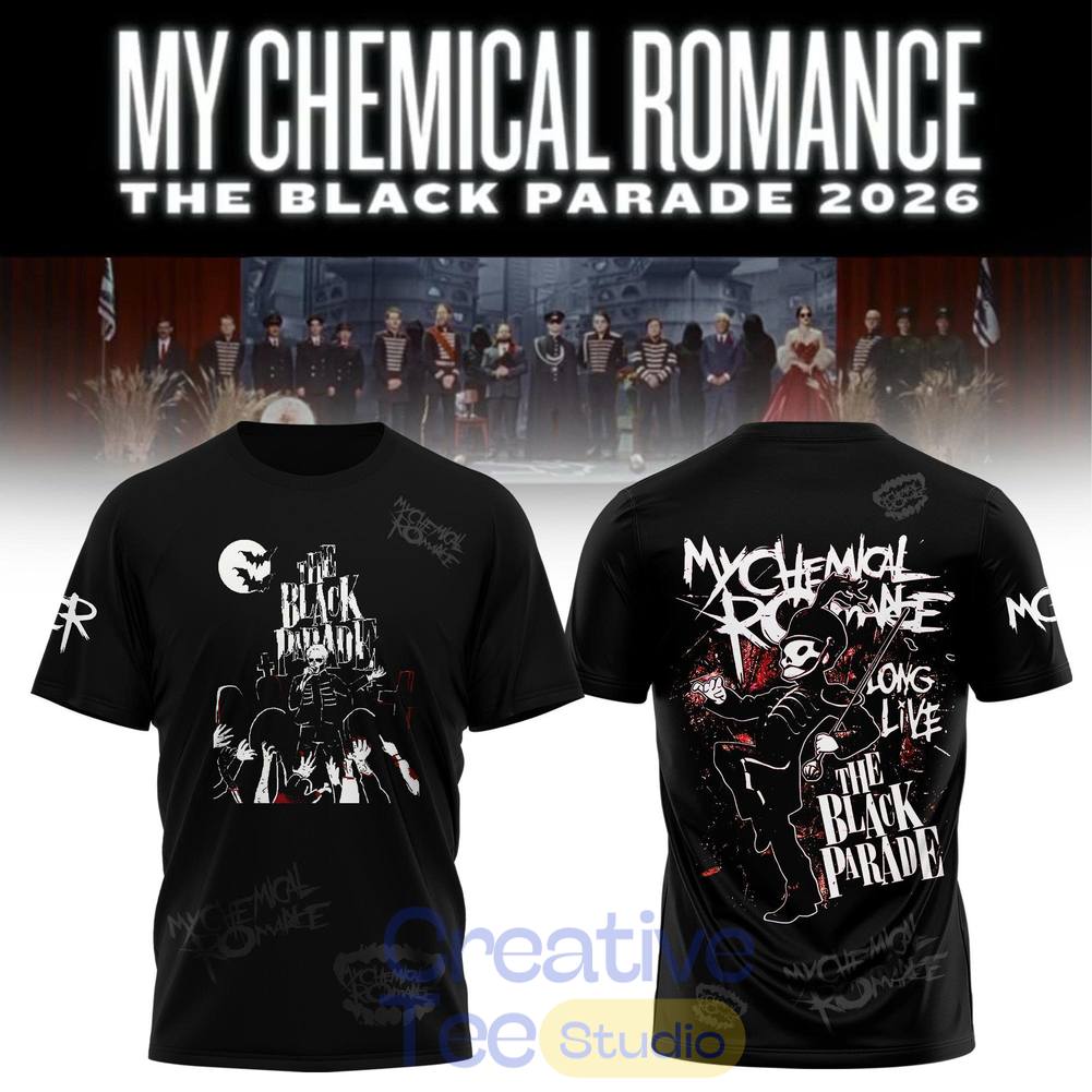 My Chemical Romance The Black Parade 2026 Tour T-Shirt