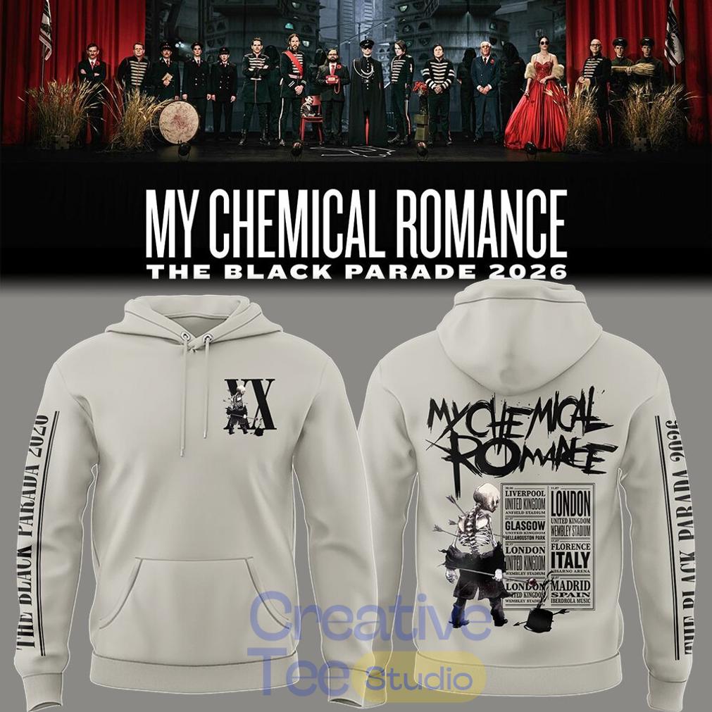 My Chemical Romance The Black Parade TOUR 2026 Hoodie