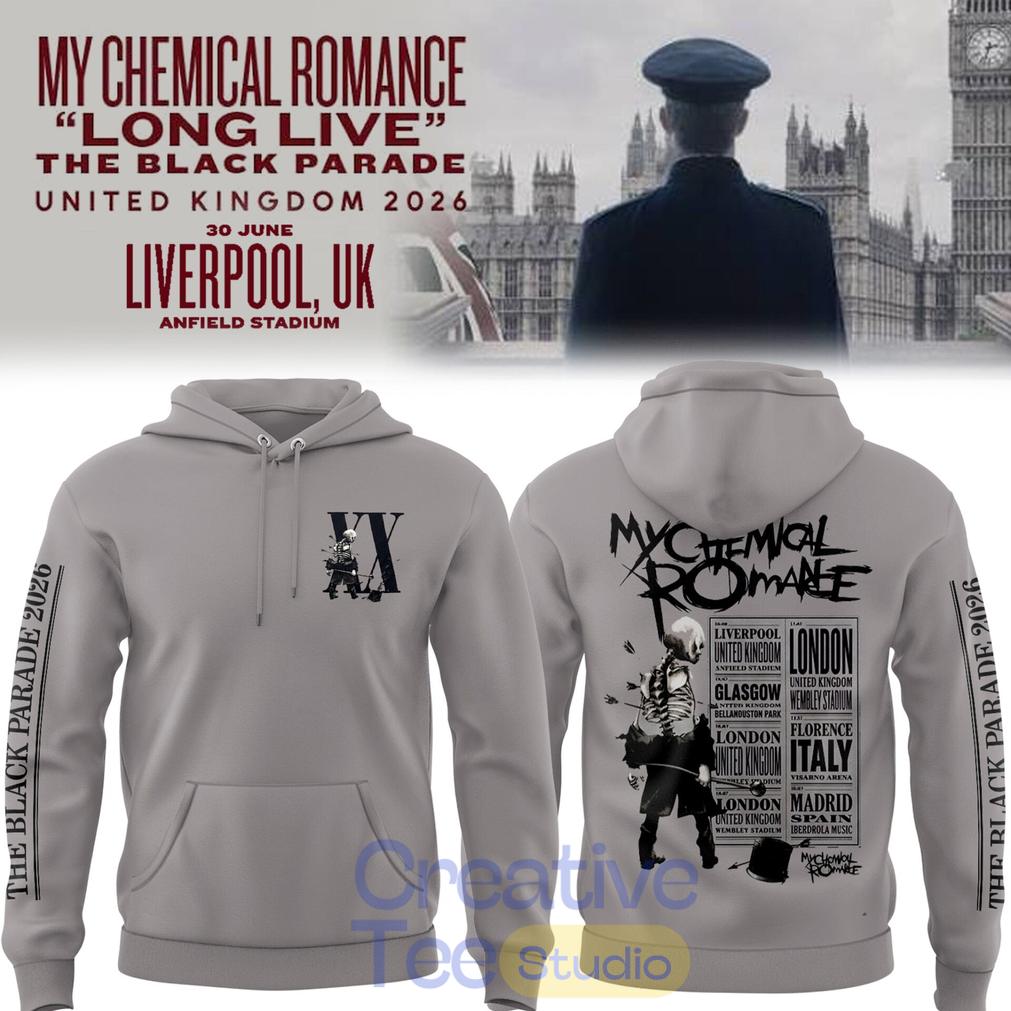 My Chemical Romance The Black Parade TOUR 2026 Hoodie