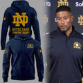 Limited Edition Coach Freeman “Lambeau Field-Notre Dame” Hoodie-ND07092627