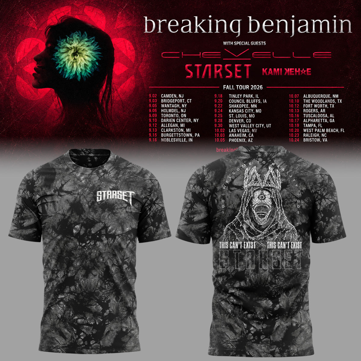 Limited Edition Fall Tour 2026 Shirt-ND07092629