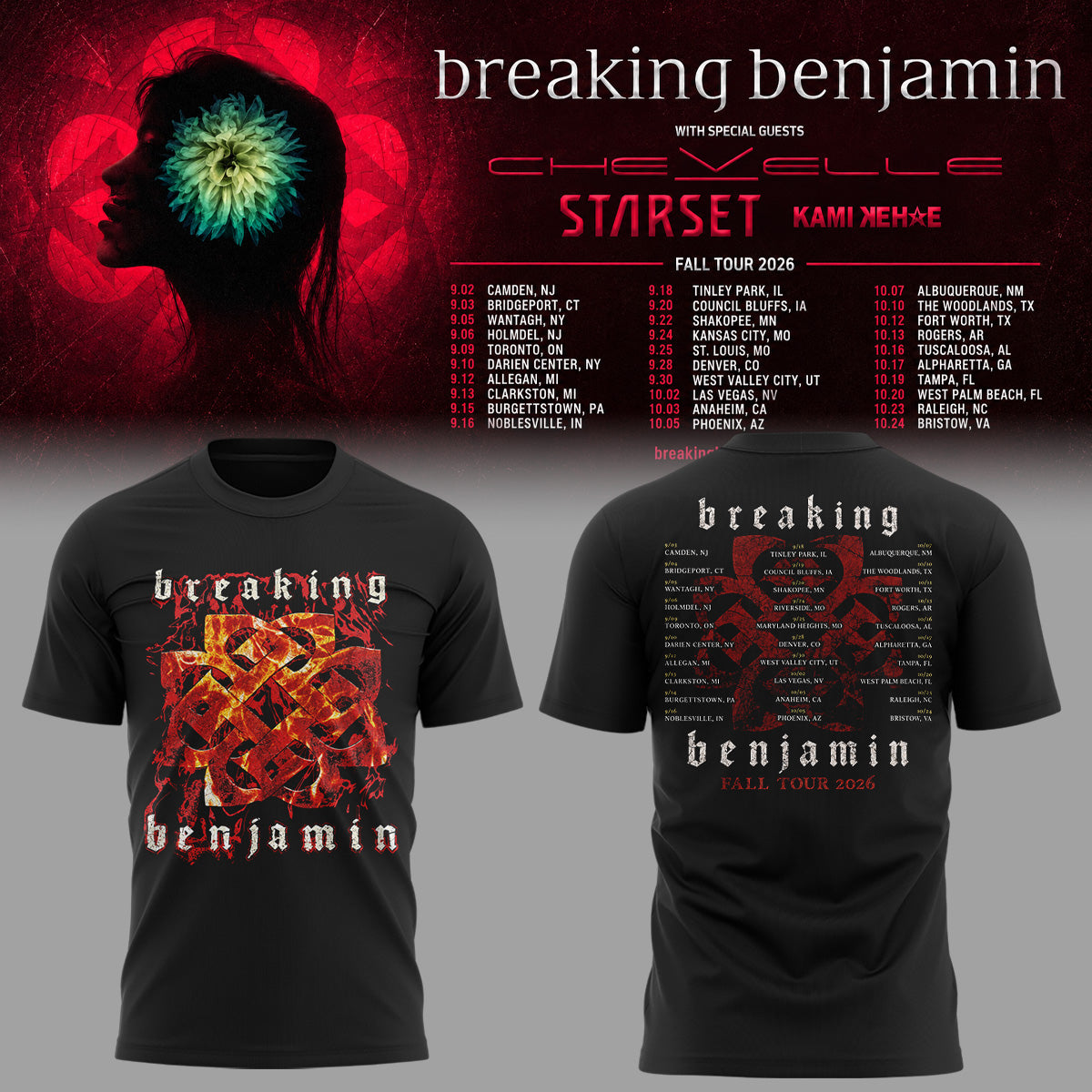 Limited Edition Fall Tour 2026 Shirt-ND07092636