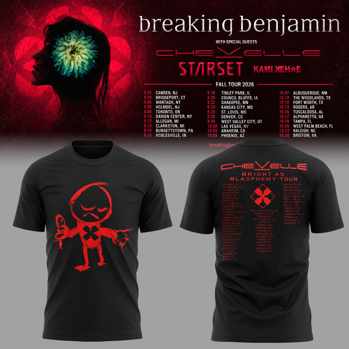 Limited Edition Fall Tour 2026 Shirt-ND07092637