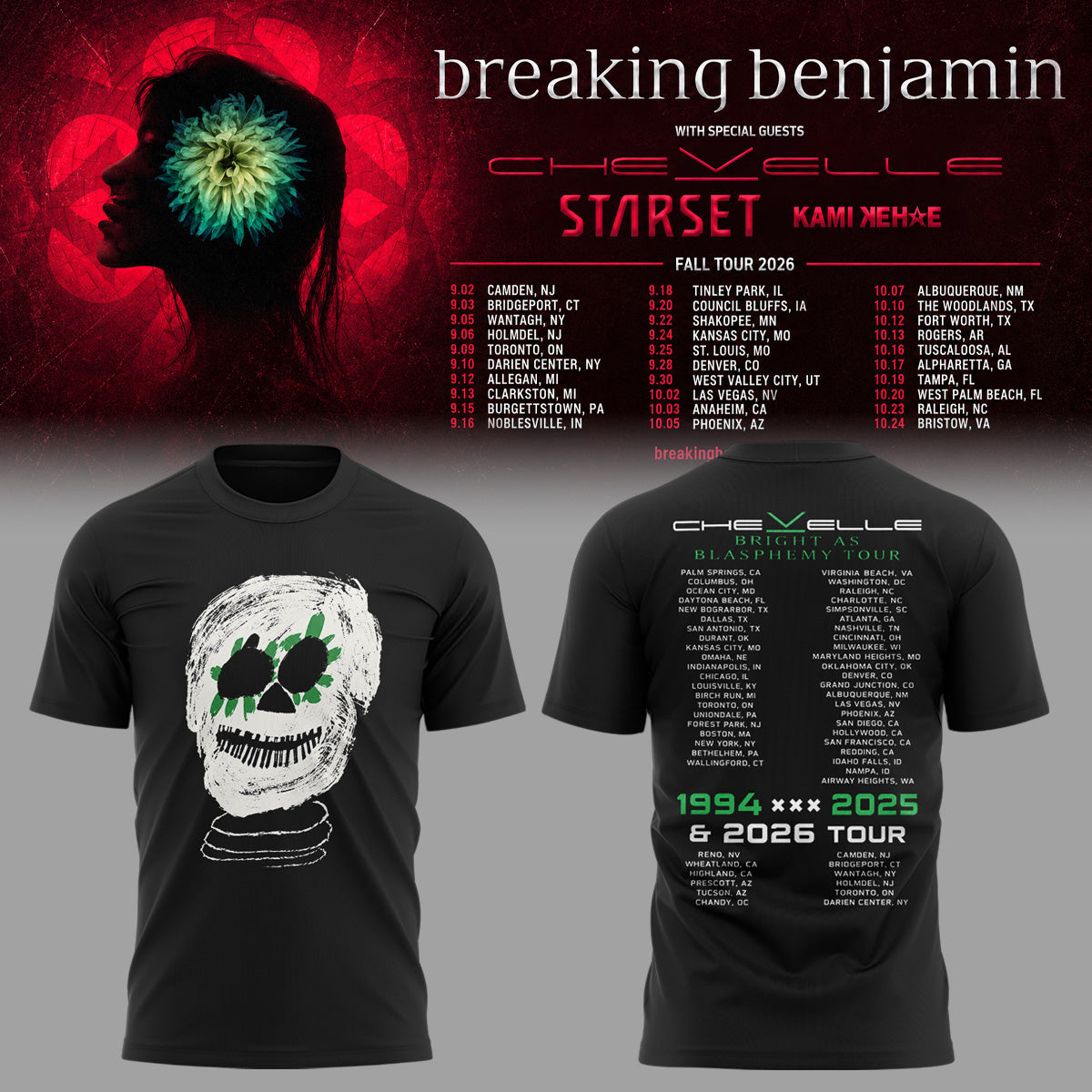 Limited Edition Fall Tour 2026 Shirt-ND07092638