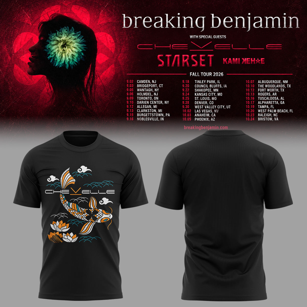 Limited Edition Fall Tour 2026 Shirt-ND07092639
