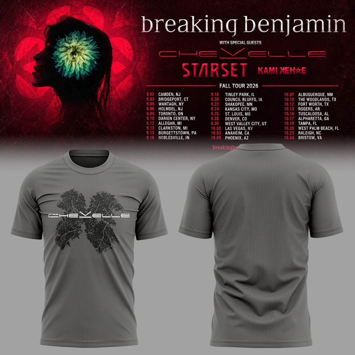 Limited Edition Fall Tour 2026 Shirt-ND07092640