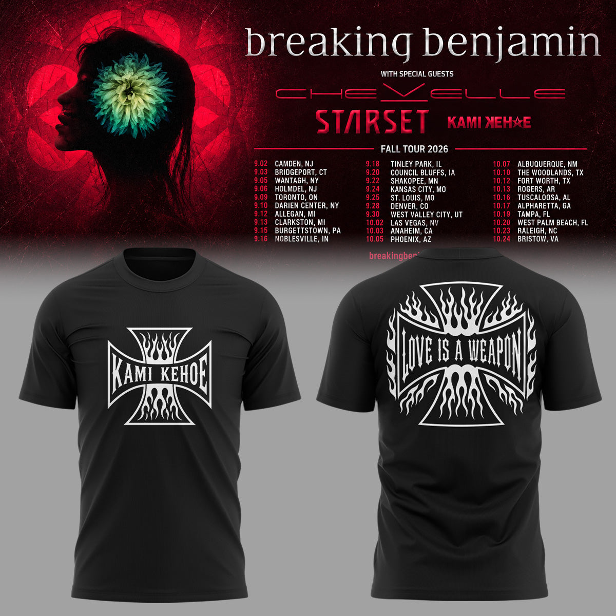 Limited Edition Fall Tour 2026 Shirt-ND07092642