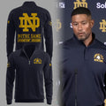 Coach Freeman “Lambeau Field-Notre Dame” Zipper Sweatshirt-ND07092689