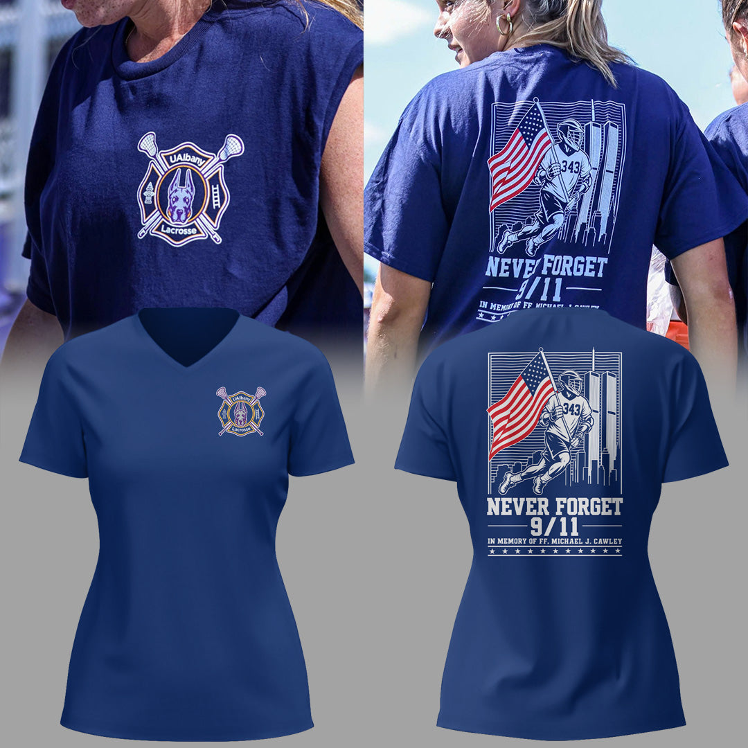 Limited Edition “Never Forget” V-neck TShirt-ND09122607