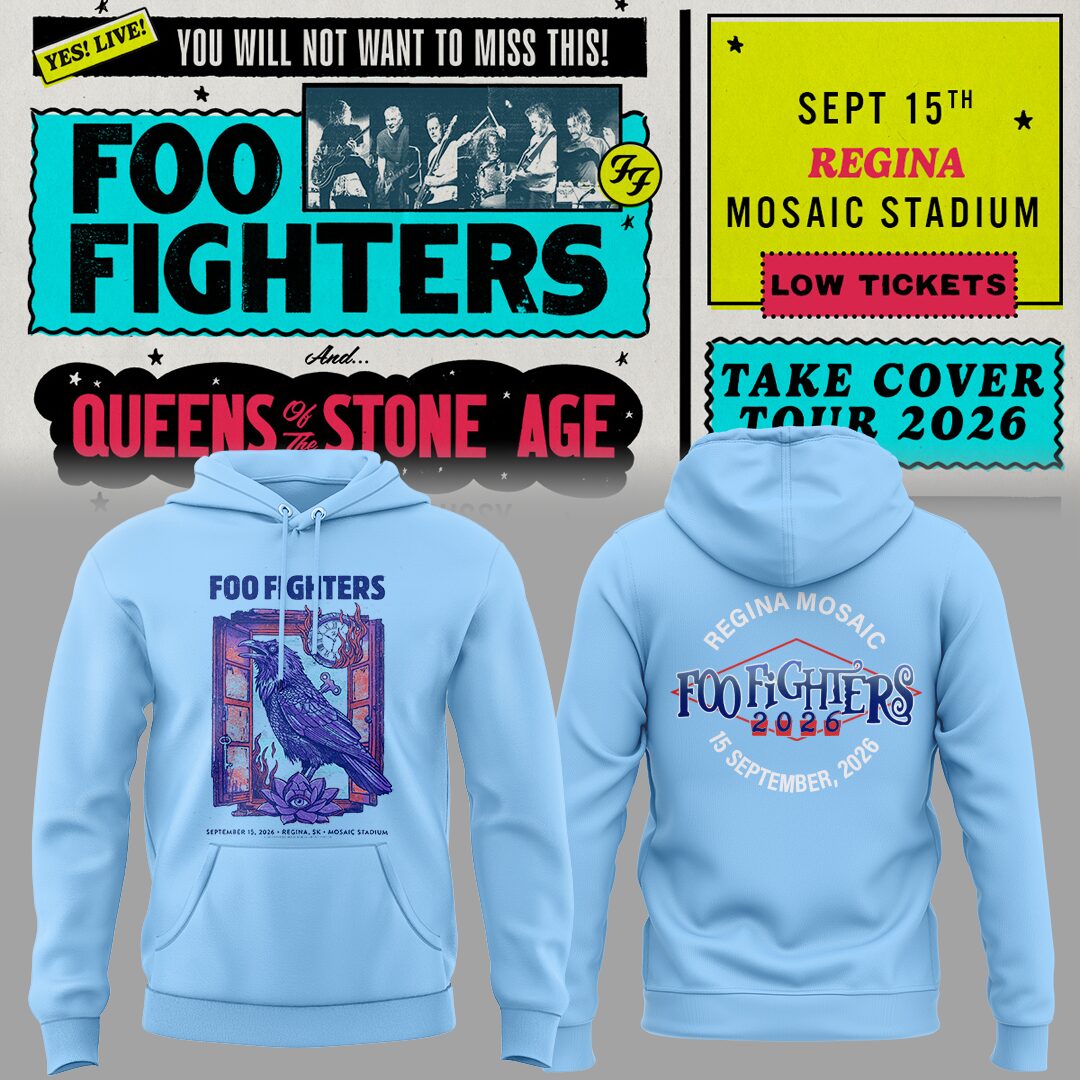 FF 🎸🎤 “Take Cover Tour 2026” at Mosaic Stadium,SK Hoodie-ND09162504