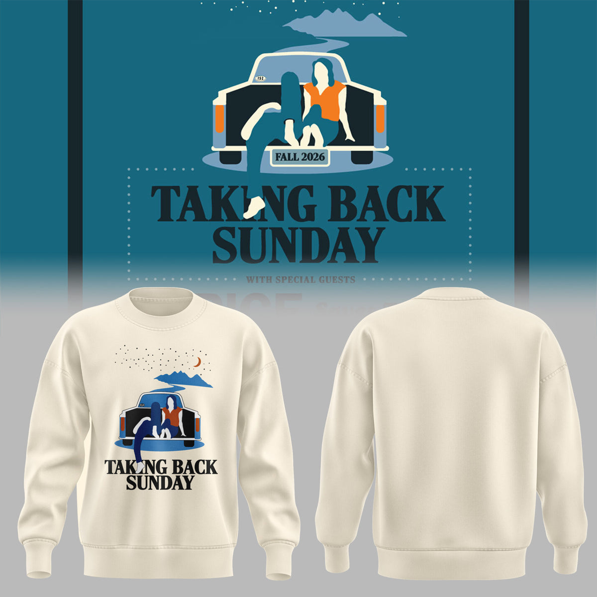 Limited Edition Fall Tour 2026 Sweatshirt-ND09172611
