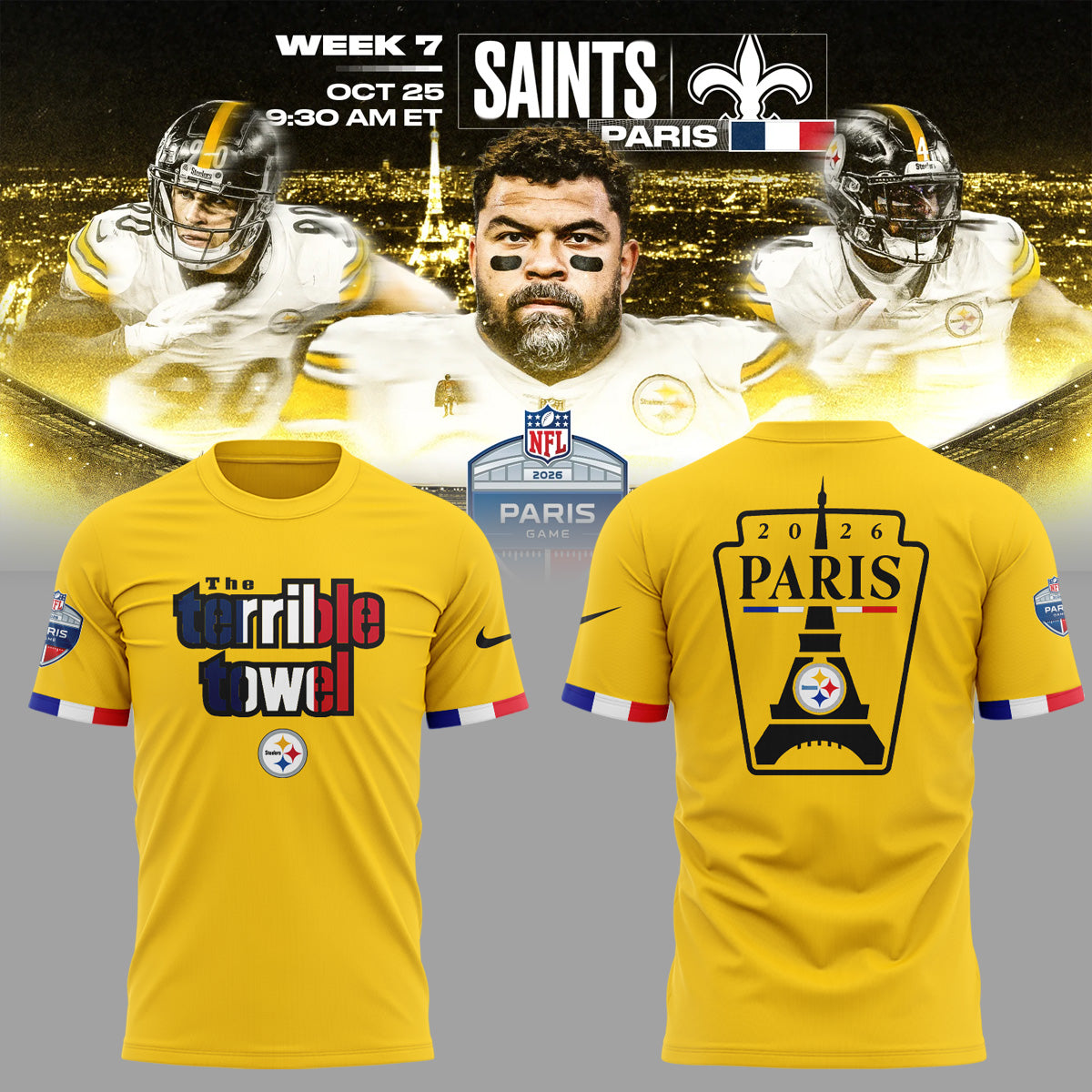 Limited Editon Paris Game 2026 Tshirt