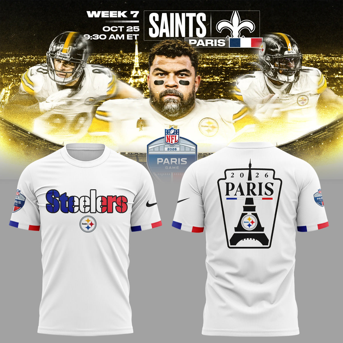 Limited Editon Paris Game 2026 Tshirt