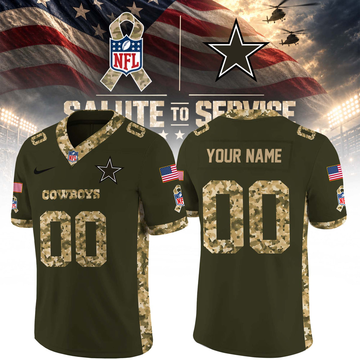 __Football x Salute to Service Jersey – All Teams Edition