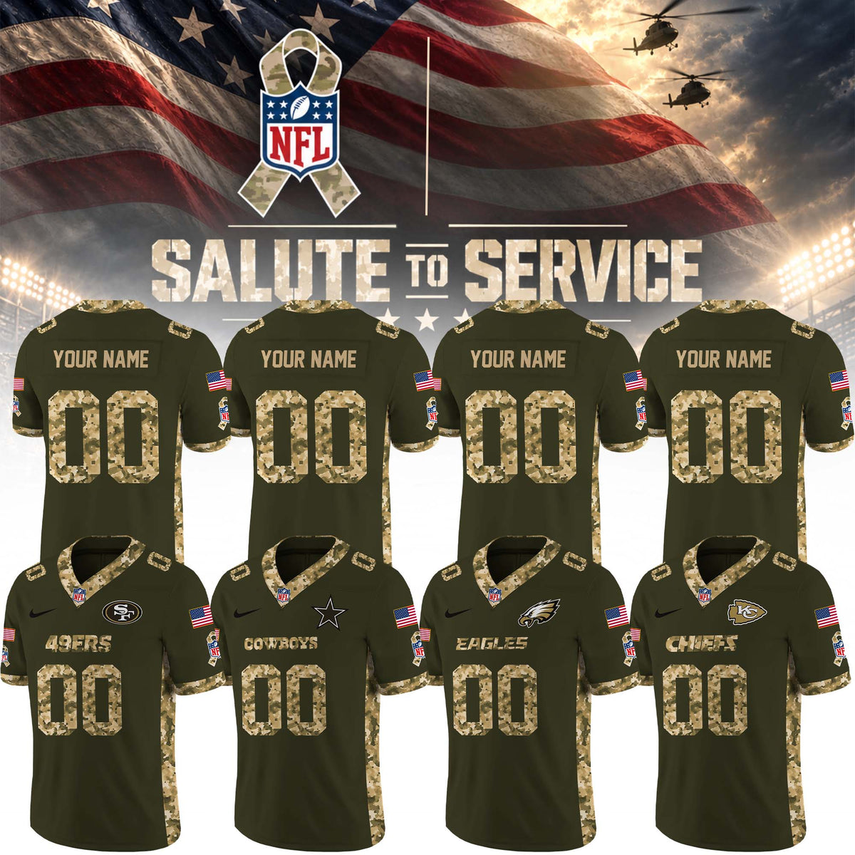 __Football x Salute to Service Jersey – All Teams Edition