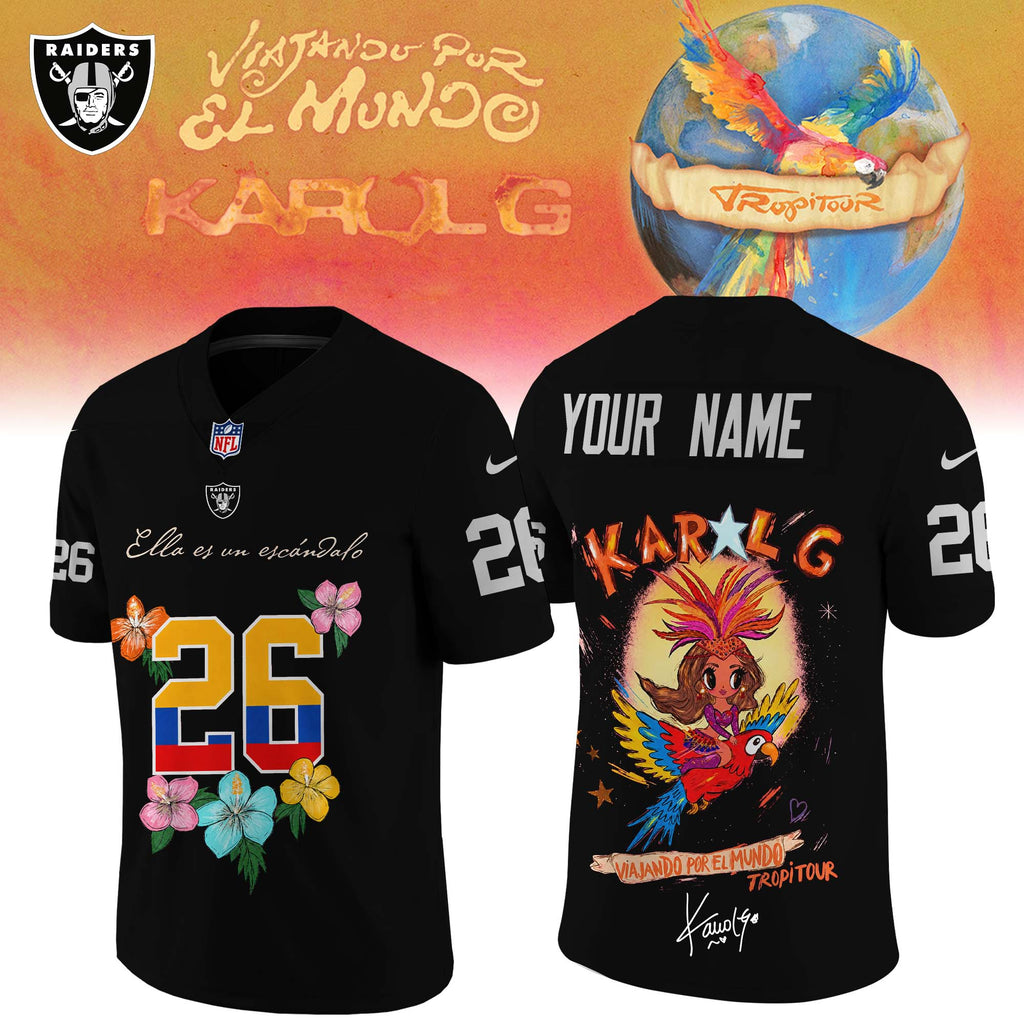 ___Football US Full Team x Karol G – Nos Vamos de Tour. Limited Edition Signature Jersey. Custom name
