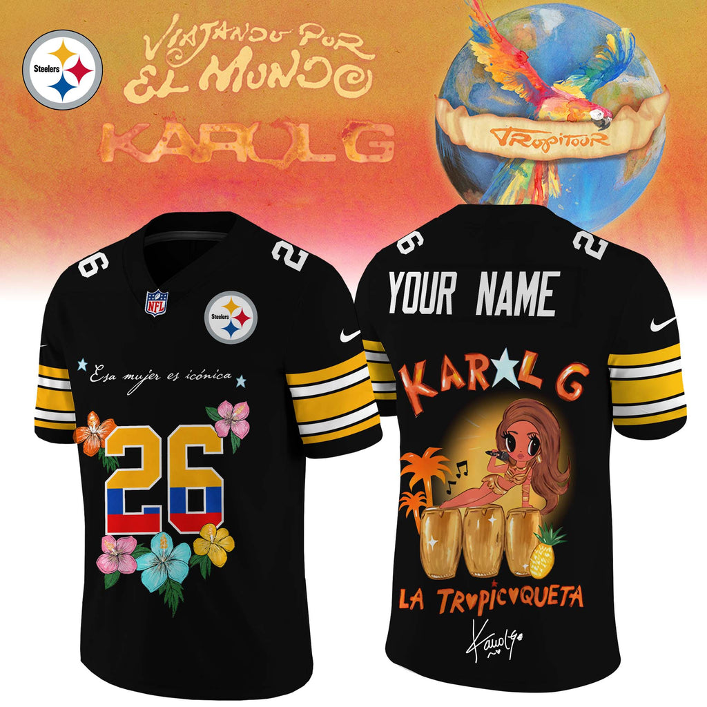 ___Football US Full Team x Karol G – Nos Vamos de Tour. Limited Edition Signature Jersey. Custom name