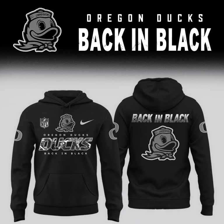 .O.Ducks 2026 Back In Black Limited Hoodie NN