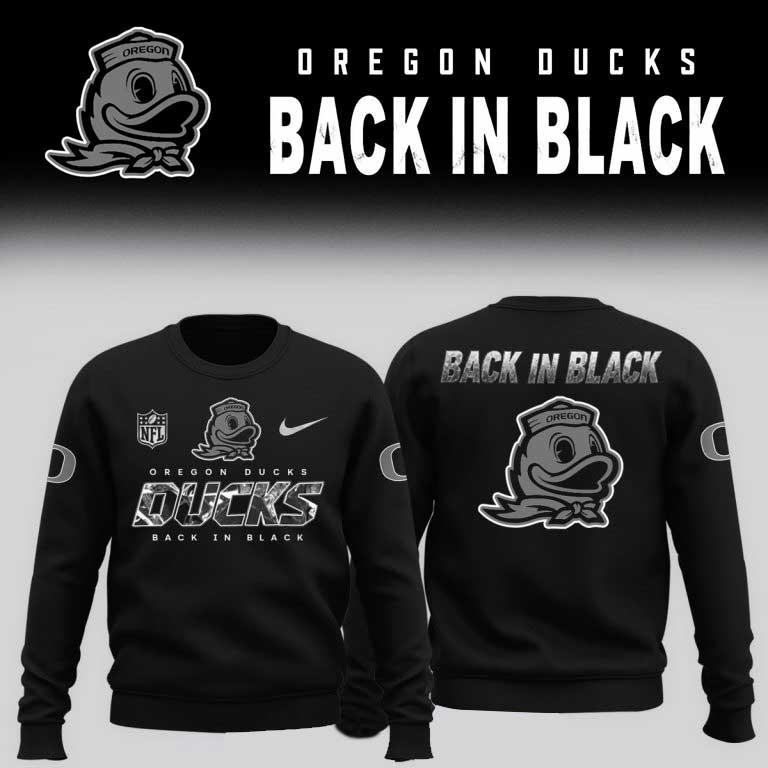 .O.Ducks 2026 Back In Black Limited Sweatshirt NN