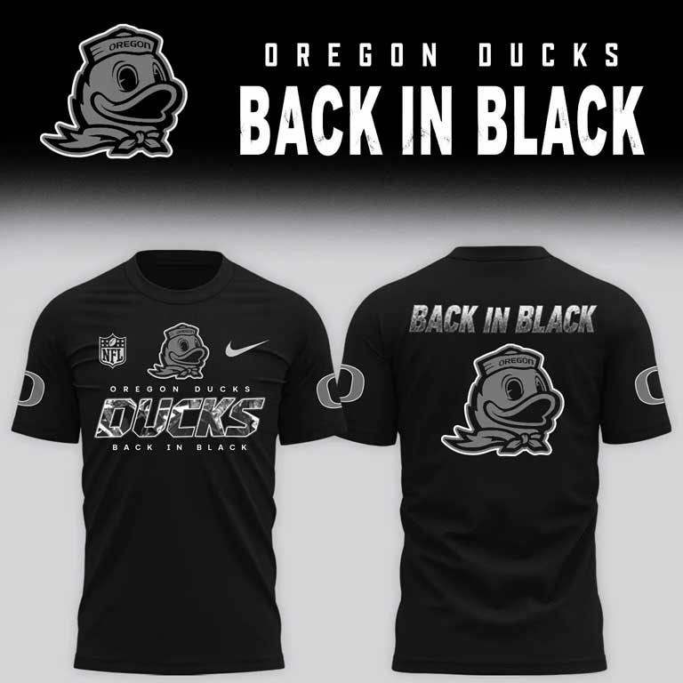 .O.Ducks 2026 Back In Black Limited Shirt NN