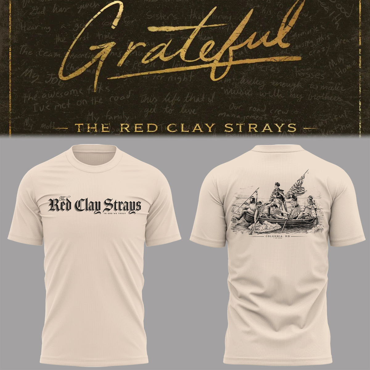 Limited Edition The Grateful Tour Shirt-PA073126007