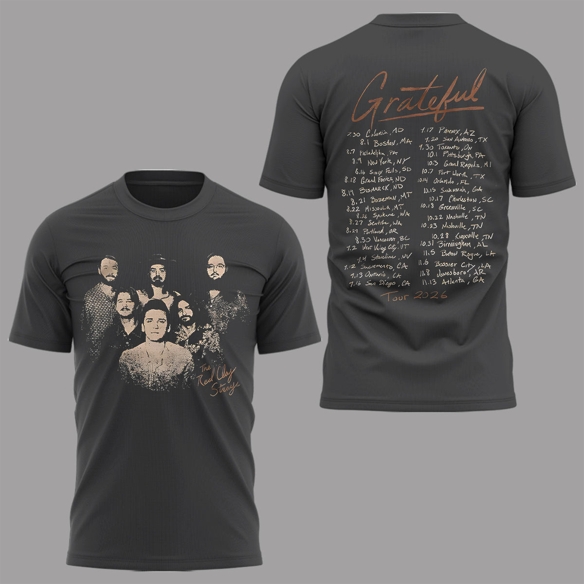 Limited Edition The Grateful Tour Shirt-PA073126010