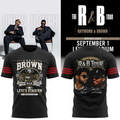 Chris Brown & Usher The R&B Tour 2026 Levi’s Stadium Shirt