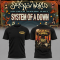 System Of A Down SOAD Sick New World Texas 2026 Event Tee Fort Worth TX T-Shirt