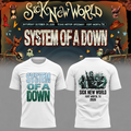 System Of A Down SOAD Sick New World Texas 2026 Event Tee Fort Worth TX T-Shirt