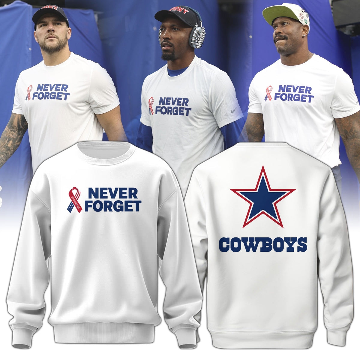 . DAL Special “Never Forget” Limited Edition Sweatshirt