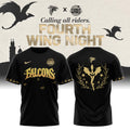 ATL x Fourth Wing Night Tshirt Limited Edition + Selling Out Fast