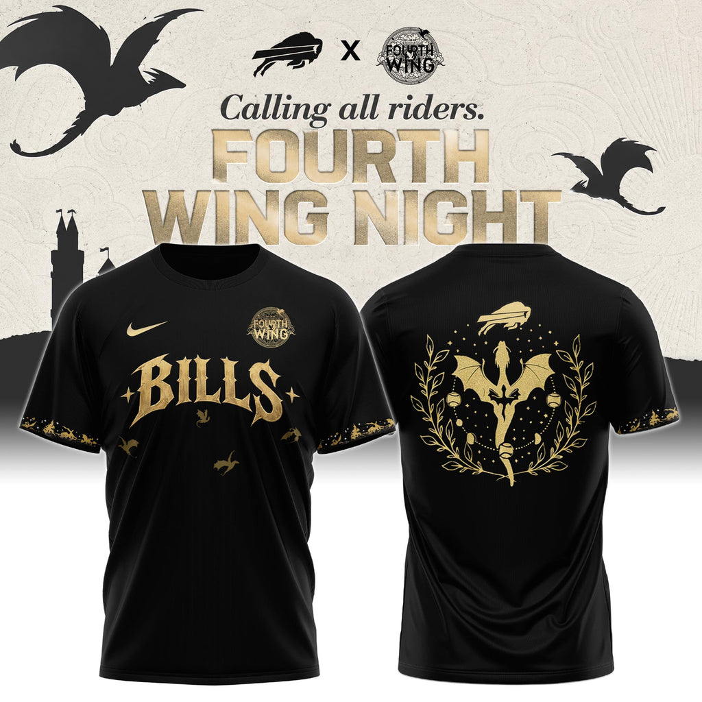 BUF x Fourth Wing Night Tshirt Limited Edition + Selling Out Fast
