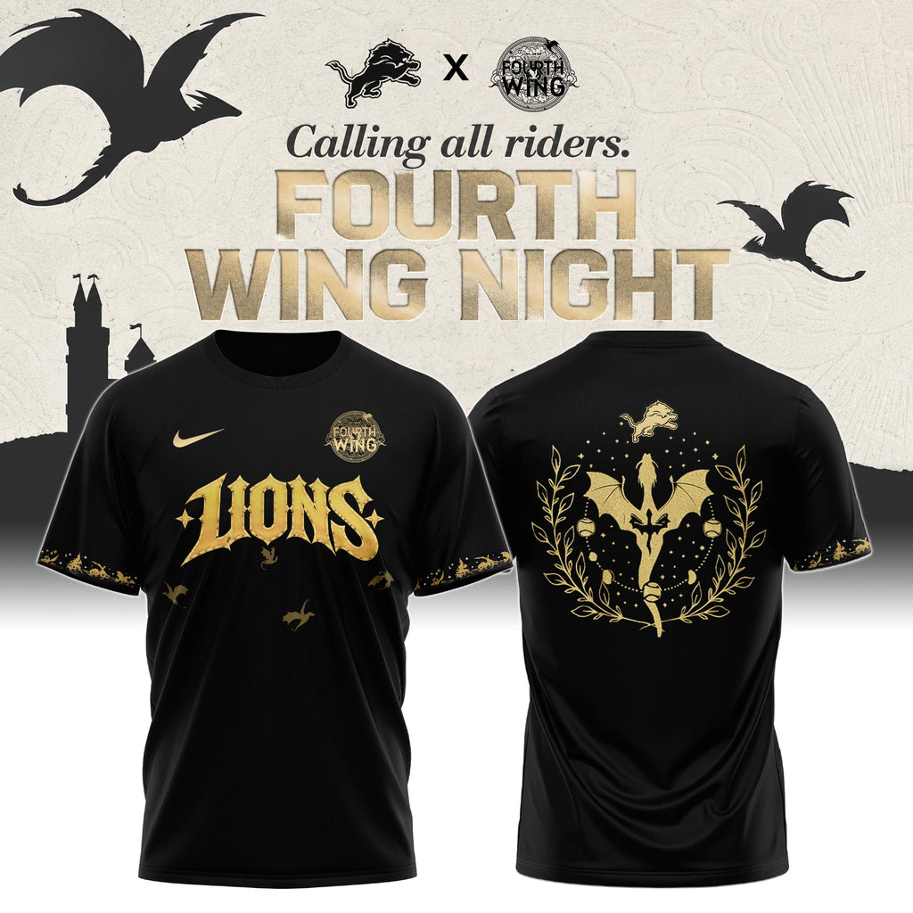 DET x Fourth Wing Night Tshirt Limited Edition + Selling Out Fast