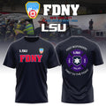 LSU x FDNY First Responders Tribute TShirt
