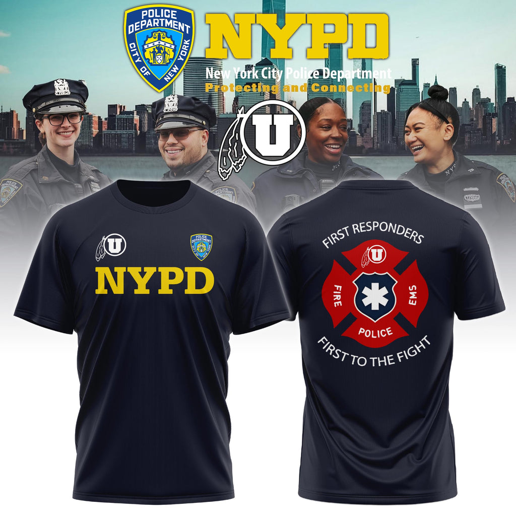 UTAH x NYPD First Responders Tribute TShirt