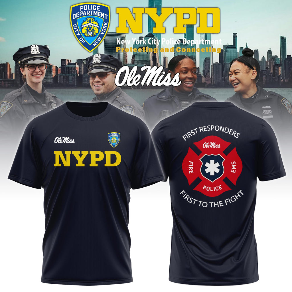 OLM x NYPD First Responders Tribute TShirt