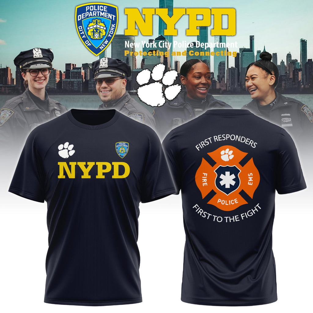 CLEM x NYPD First Responders Tribute TShirt