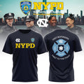 UNC x NYPD First Responders Tribute TShirt