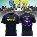 LSU x NYPD First Responders Tribute TShirt