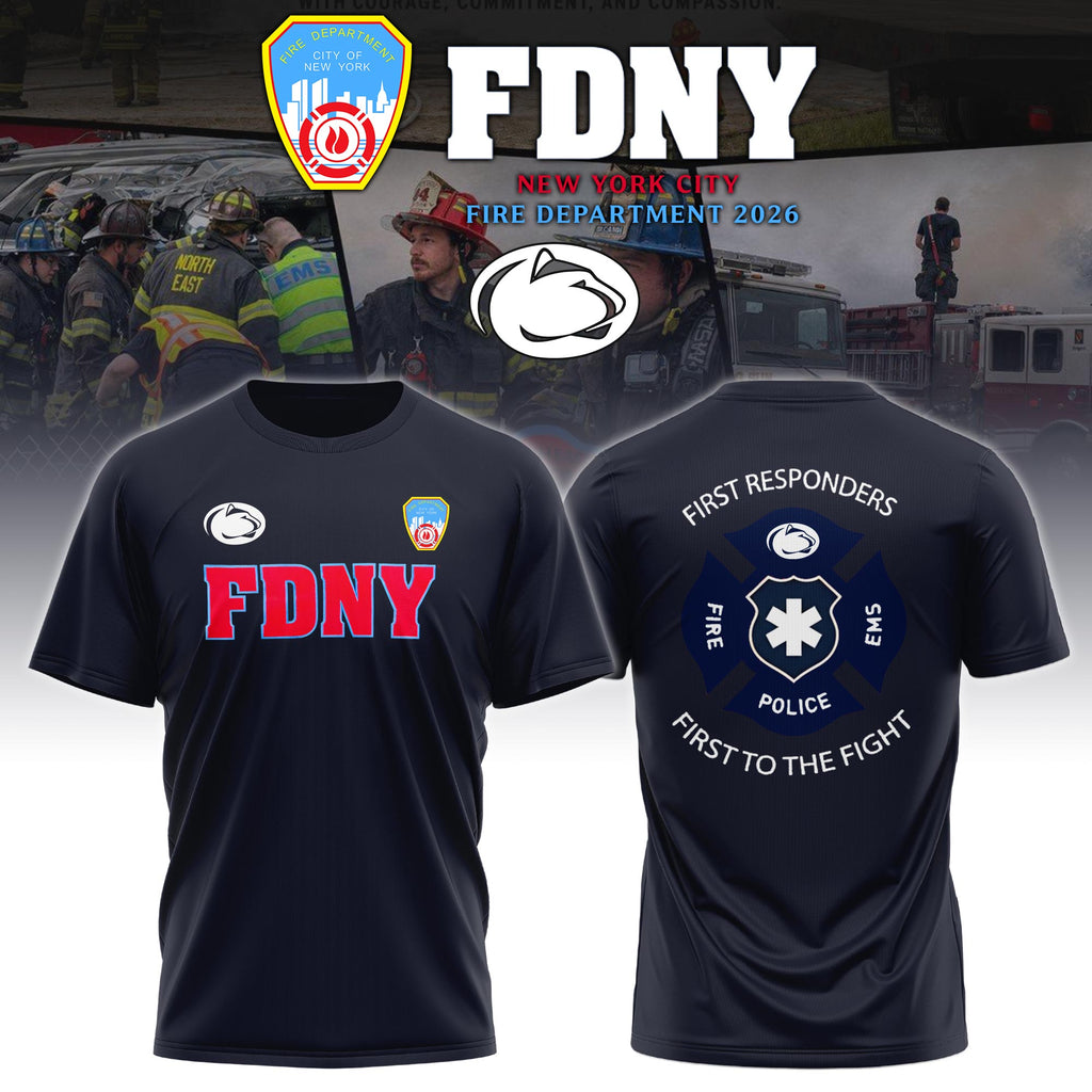 PSU x FDNY First Responders Tribute TShirt