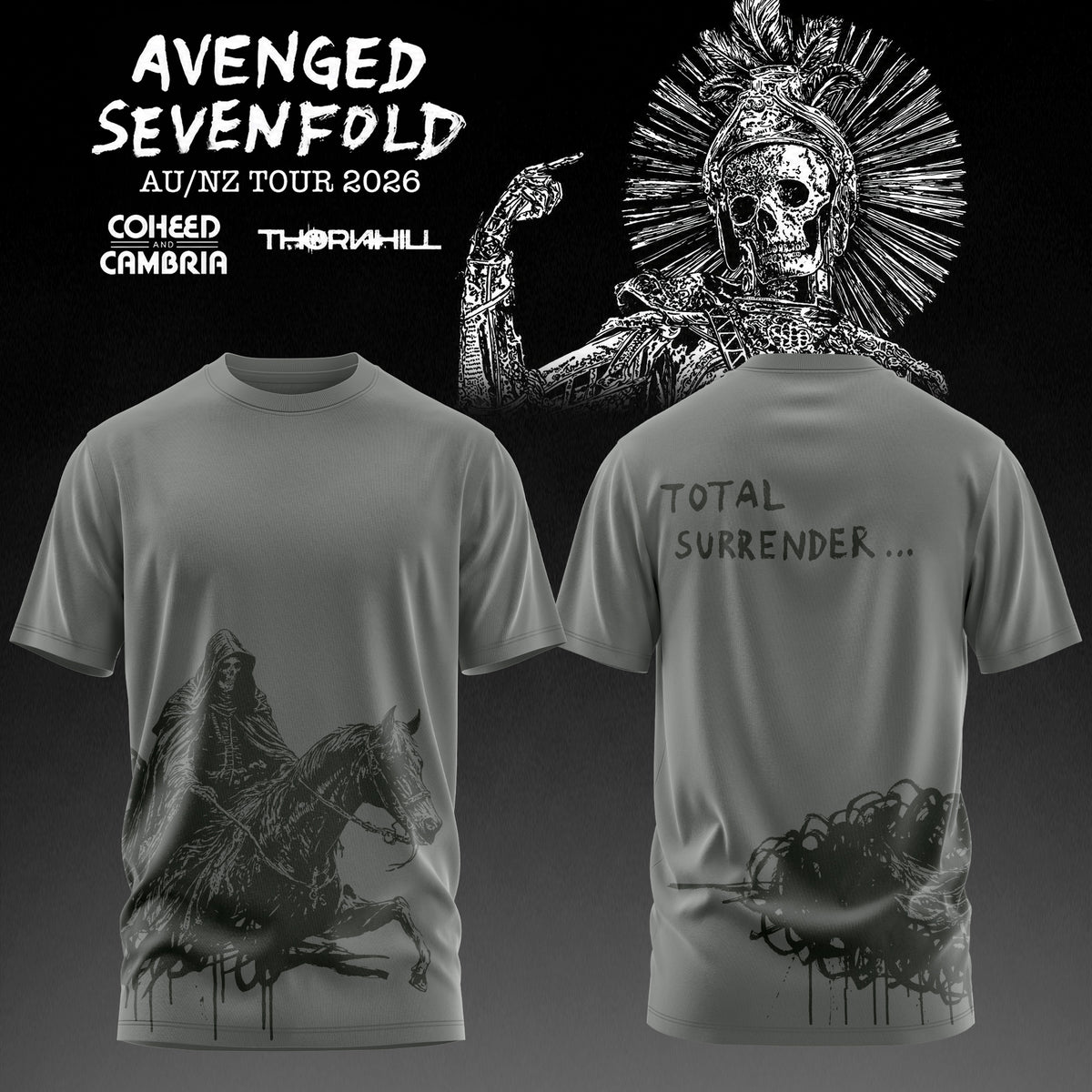Avenged Sevenfold: AUS/NZ Tour 2026 Limited T-Shirt