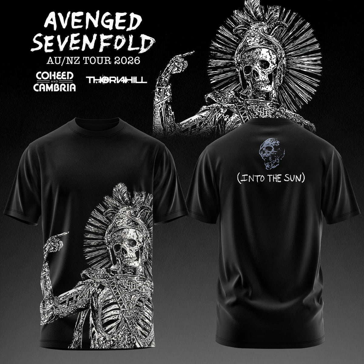 Avenged Sevenfold: AUS/NZ Tour 2026 Limited T-Shirt